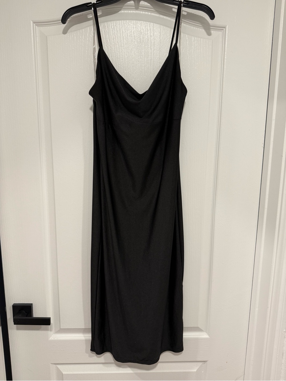 E.L.H. Studio Ruched Neck Slip Dress